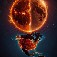 Moon Eclipse Split America